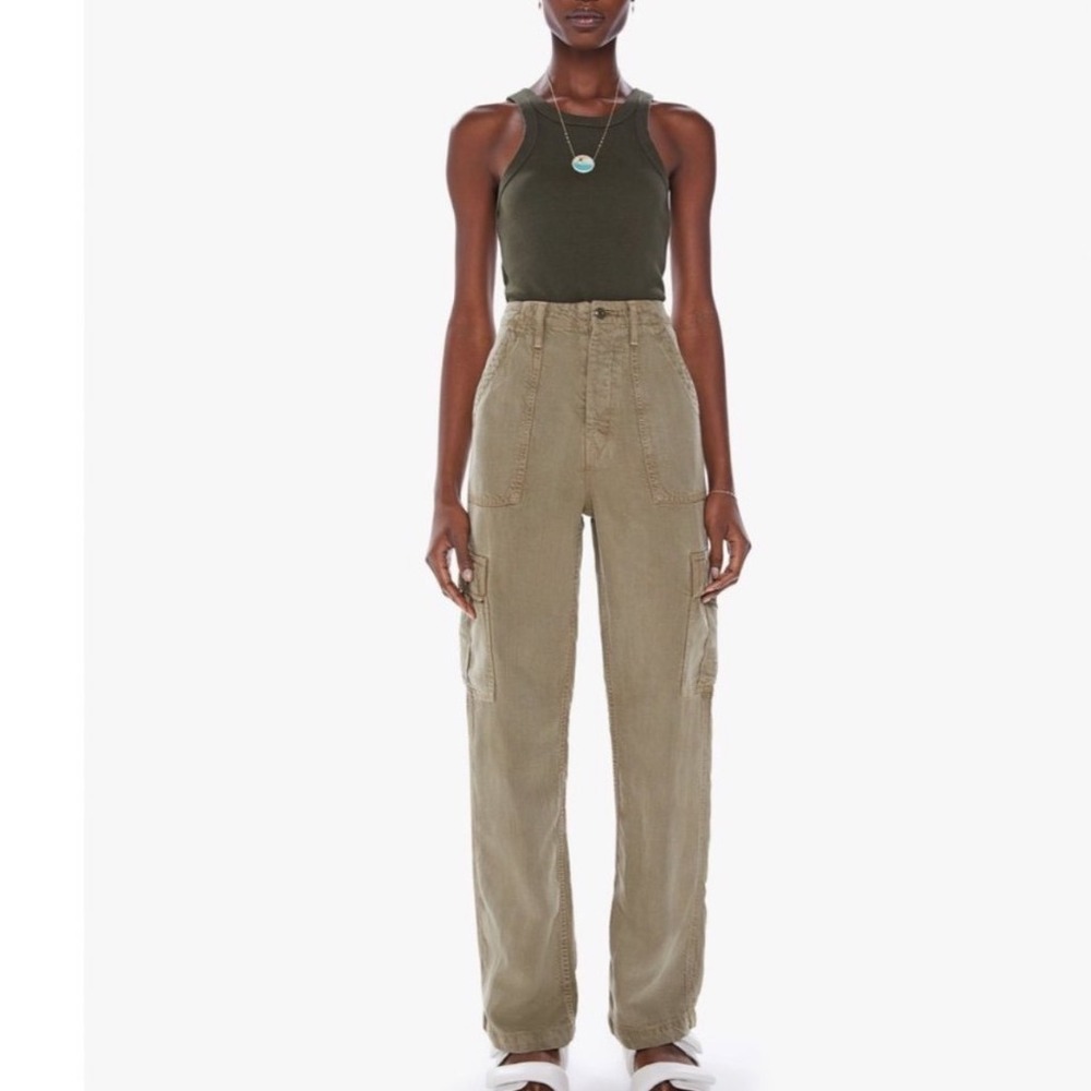 Mother‎ The Private Cargo Sneak Gothic Olive 28